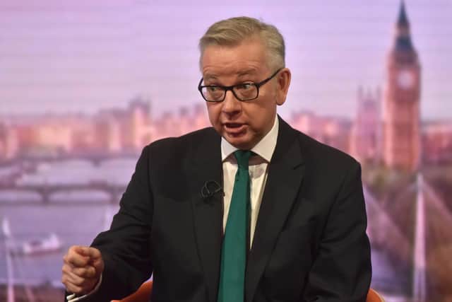 Michael Gove - a leading Brexiteer - is in charge of levelling up.