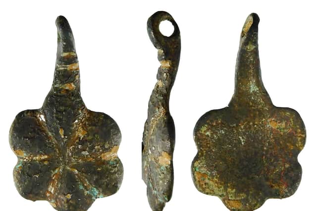 The copper alloy medieval harness pendant, which was found in Lincolnshire, has become the one millionth archaeological discovery found by members of the public, a report has revealed.