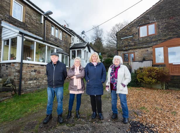 The elderly residents of a stunning 15th century moorland hamlet have been told to fork out £30,000 to get connected to mains water supply after their well ran dry.