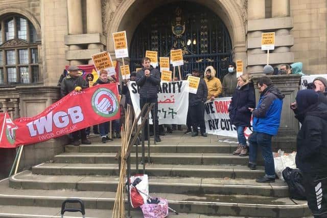 Members of the Independent Workers of Great Britain voted to continue a boycott of outlets in Sheffield