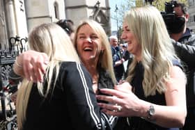 Former postmasters outside the Court of Appeal as part of their ongoing fight for justice over an accounting scandal now regarded as one of Britain's worst ever miscarriages of justice.