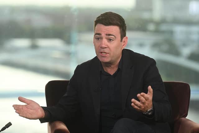 Andy Burnham, Mayor of Greater Manchester, spoke about against the proposed timetable changes during a meeting of Transport for the North’s Rail Committee