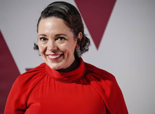 Olivia Colman, star of Landscapers. Photo by Alberto Pezzali-Pool/Getty Images.