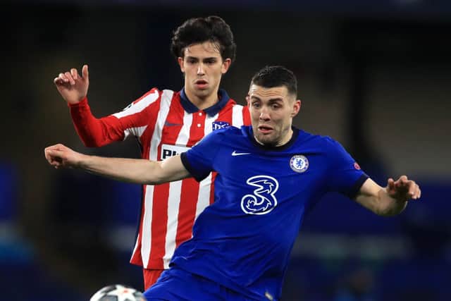 Missing man: Chelsea's Mateo Kovacic. Picture: Adam Davy/PA