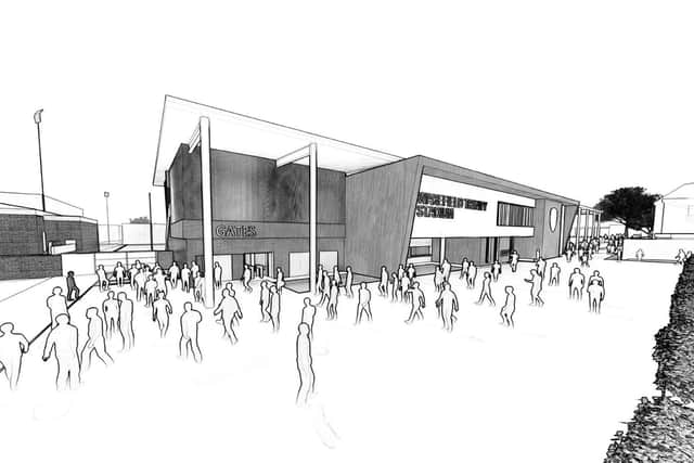 Sketches of how the redeveloped ground may appear. Image from AFL Architects
