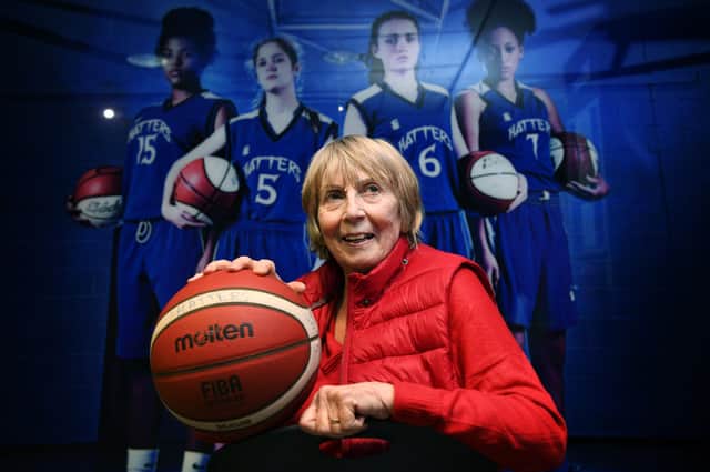 Betty Codona: Founder of Sheffield Hatters basketball is now in her 80s. Picture: Jonathan Gawthorpe