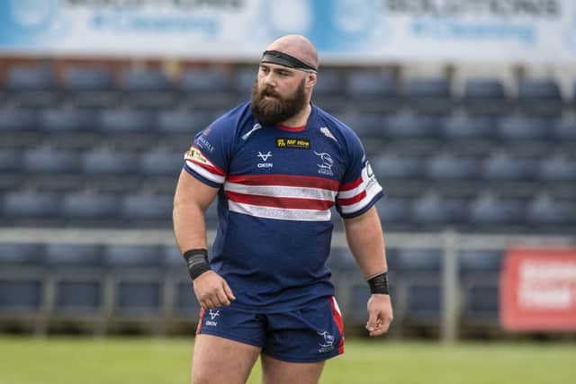 HELLO AGAIN: Former Doncaster Knights player Joe Jones, now with Coventry. Picture Tony Johnson