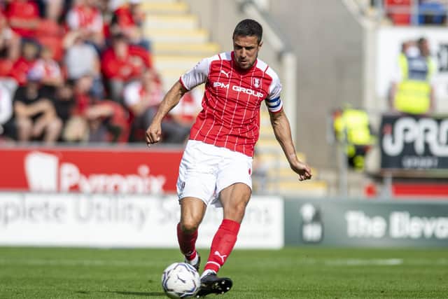 Rotherham United want captain Richard Wood to stay for another two years.(
Picture: Tony Johnson)