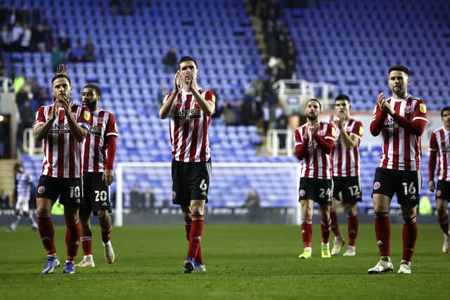 BACK TO BASICS: Sheffield United's Oliver Norwood, far right, believes the Blades have got their spark and identity back. Picture: Ryan Pierse/Getty Images.