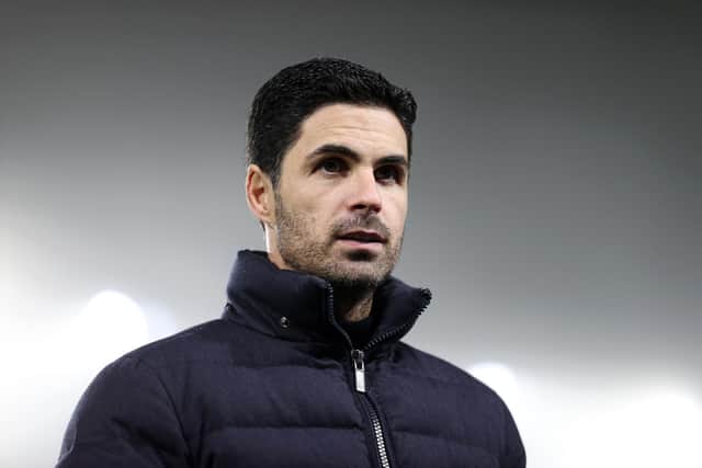 Arsenal manager Mikel Arteta. Picture: Getty Images.