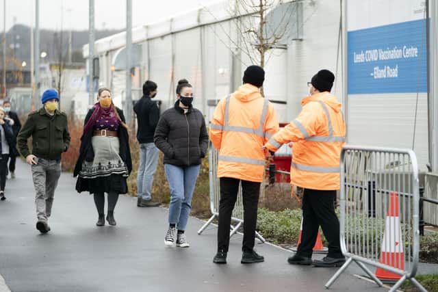 As people queue for booster jabs at Elland Road, Leeds,, should the unvaccinated be made to pay for NHS care? Columnist Andrew Vine makes the case.