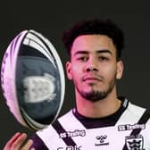 Friendly rivals: Hull FC's Darnell McIntosh is sharing a house with ex-Huddersfield Giants team-mate Sam Wood - who plays for Hull KR. Picture by Will Palmer/SWpix.com