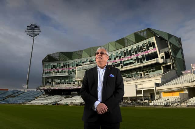 Good deal: Yorkshire chairman Lord Patel says the club can learn a lot from the Lahore club. Picture: YPN
