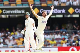 READY FOR BATTLE: England's Mark Wood is desperate to play in the Boxing Day Test match at the Melbourne Cricket Ground. Picture: Jason O'Brien/PA Wire.