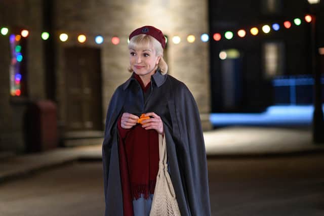Helen George as Nurse Trixie Franklin in Call The Midwife. Picture: PA Photo/BBC/Neal Street Productions/Sally Mais.