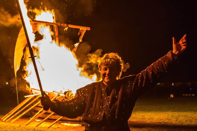 Jane Emmerson, the fire festival organiser, said the team is looking forward to seeing everyone at next year's event. Photo courtesy of Flamborough Fire Festival.