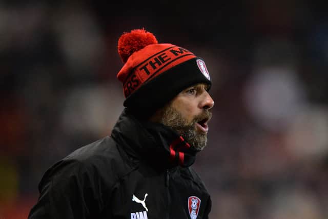 TOP OF THE TREE: Paul Warne's Rotherham United have enjoyed a positive start to the 2021-22 season. Picture: Bruce Rollinson