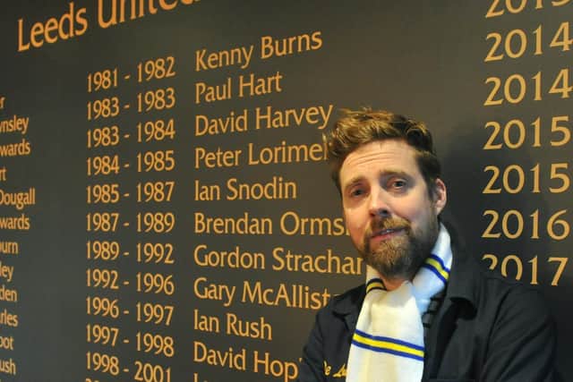 Kaiser Chiefs frontman Ricky Wilson at Elland Road. Picture: Gary Longbottom.