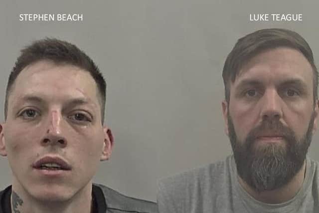 Stephen Beach and Luke Teague will be sentenced next year