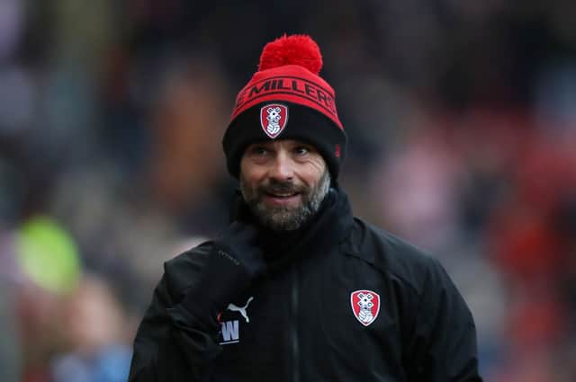 Paul Warne: Rotherham manager has overseen 21 games without defeat. (Picture: PA)