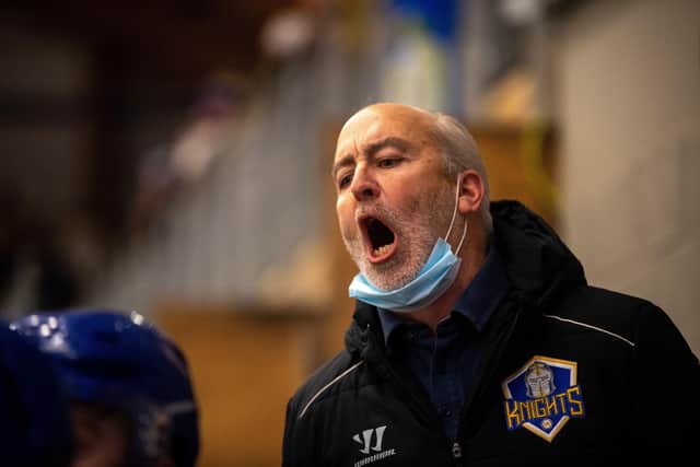 Leeds Knights head coach, Dave Whistle Picture: Bruce Rollinson