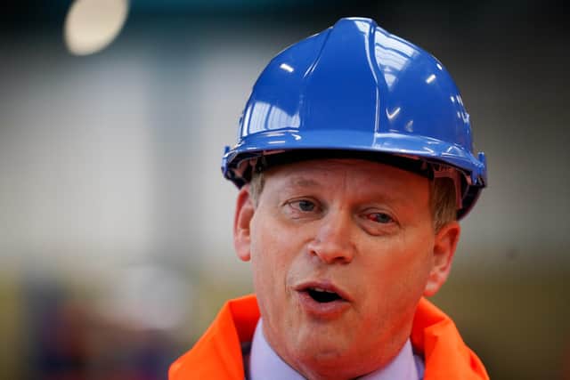 Transport Secretary Grant Shapps is under fire over the Integrated Rail Plan.
