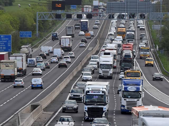 Part of the M1 will be closed