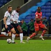 Festive cheer: Doncaster's Joe Dodoo believes they can beat high-flying Sunderland today. Picture: Jonathan Gawthorpe