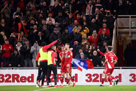 VICTORY: Middlesbrough 2-0 Nottingham Forest. Picture: PA Wire.