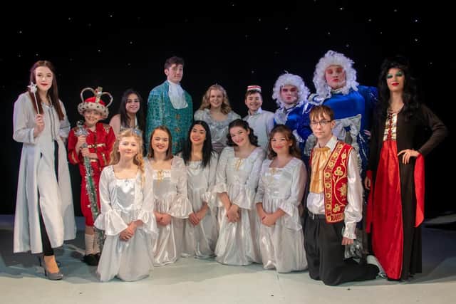 The cast of Cinderella which is the 60th pantomime staged by Scarborough YMCA