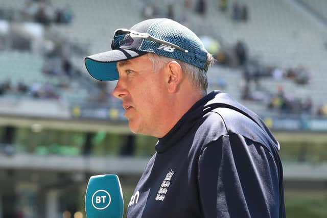 England's coach Chris Silverwood after their Ashes capitulation (Picture: PA)