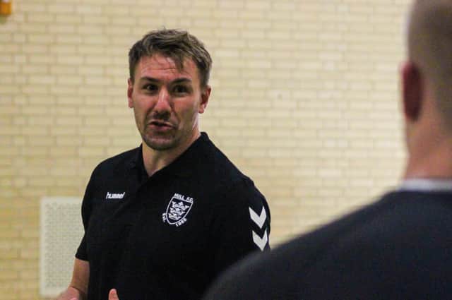 Change of clubs: After so long as a player with Castleford Tigers, Michael Shenton now finds himself mentoring the next generation at Hull FC. (Picture: Hull FC)