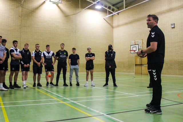 Michael Shenton is acting as a mentor to Hull FC young prospects (Picture: Hull FC)