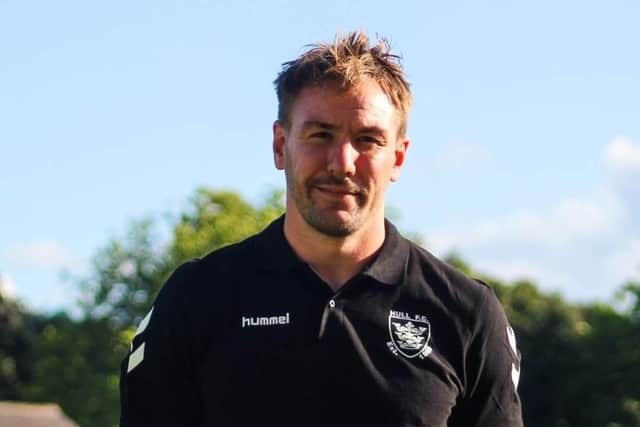 Michael Shenton in his new surrounds at Hull (Picture: Hull FC)