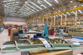 BAE Systems workshop at Brough