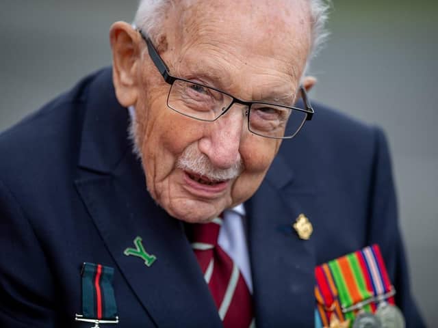 Captain Sir Tom Moore. (Pic credit: James Hardisty)