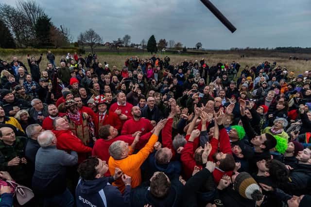 The annual game takes place on the afternoon of 6th January, the Twelfth Day of Christmas (Haxey Hood 2019) Picture: James Hardisty