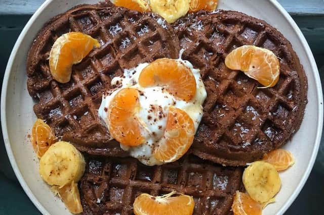 Chocolate and orange waffles. (Pic credit: Bottomless Brunch)