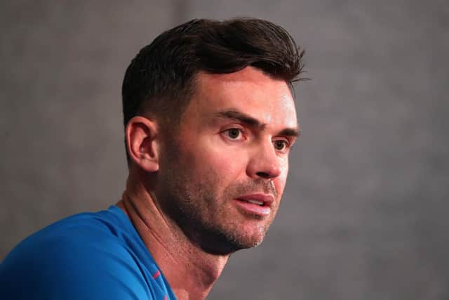 England's James Anderson (Picture: Jason O'Brien/PA Wire)