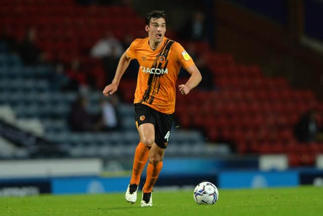 Jacob Greaves: The 21-year-old defender has impressed for Hull City this season. (Picture: Bruce Rollinson)