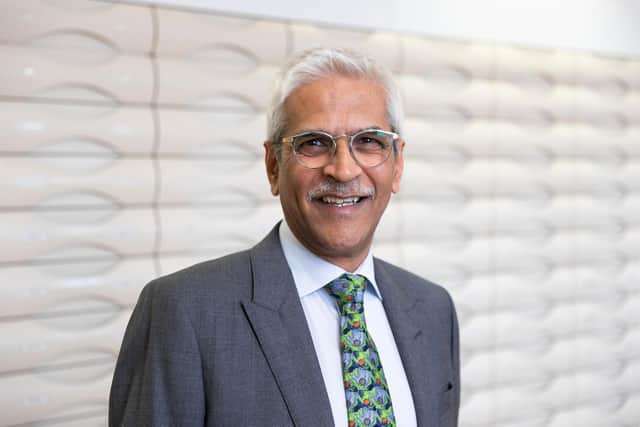 Honorary Visiting Prof Mahendra Patel, from the University of Bradford, who has been awarded an OBE in the New Year's Honours List. Picture credit: University of Bradford.