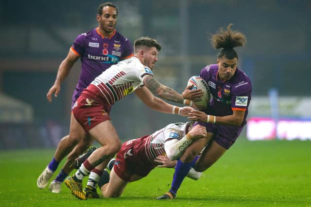 FRESH OPTION: Huddersfield Giants' Ashton Golding could be an unexpected option on the wing for coach Ian Watson in 2022. Picture: Bruce Rollinson.