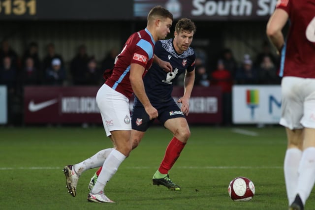 Simon Heslopi in action for Boro in the loss at South Shields


Photo by Morgan Exley