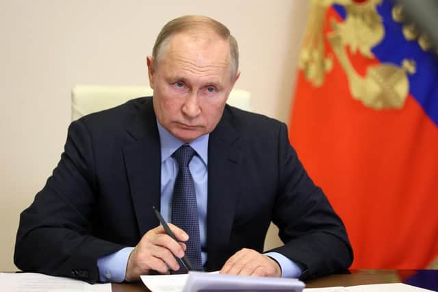 Russian President Vladimir Putin. Photo by MIKHAIL METZEL/SPUTNIK/AFP via Getty Images.