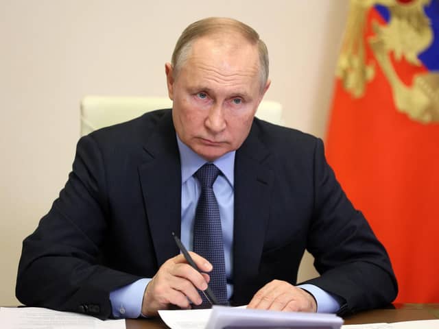 Russian President Vladimir Putin. Photo by MIKHAIL METZEL/SPUTNIK/AFP via Getty Images.