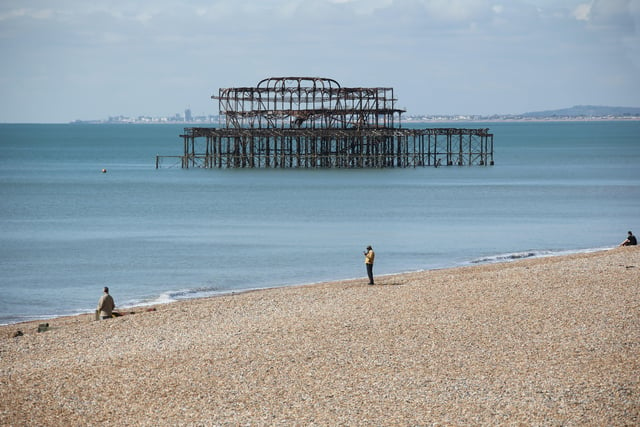 Scenes of Brighton amid the coronavirus lockdown