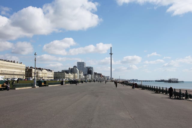 Scenes of Brighton amid the coronavirus lockdown