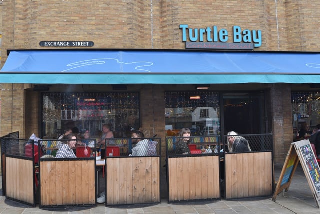 Turtle Bay in Peterborough city centre has advertised for a bar tender and waiter