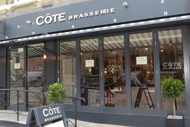 Cote Brasserie in Peterborough city centre has advertised for waiting staff