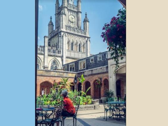 One person said: "Courtyard cafe at Ashridge House every time"